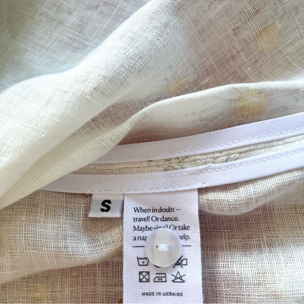 Sleeper Linen Daisy Top - image 8